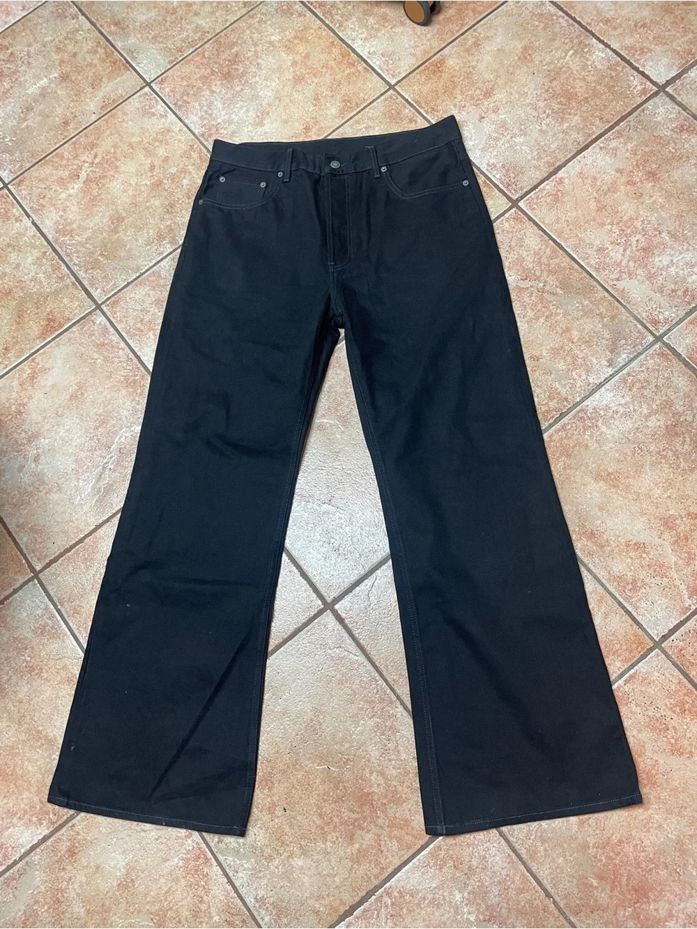 Acne Black Bootcut Men's Jeans